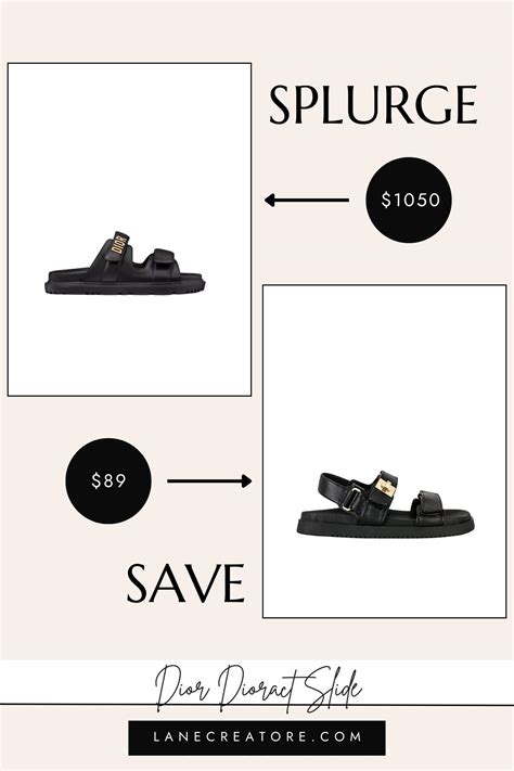 dior dioract slide|christian dior slides dupes.